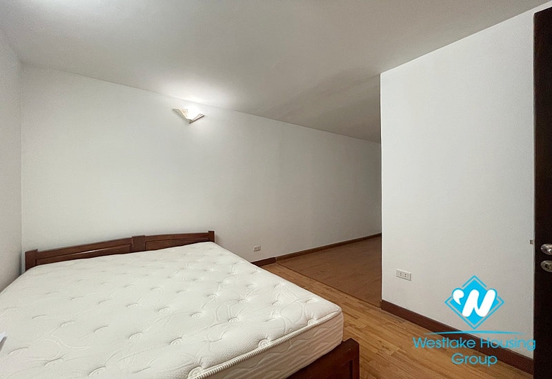 Fully furnished 3 bedroom apartment for rent on high floor, large balcony with a lot of facilities around the area